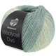 Lana Grossa MEILENWEIT 100g Woolycell Duo | 6007-verde salvia/verde fieno/verde pastello