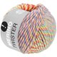 Lana Grossa MERINO TWISTER | 10-bianco/rosa antico/menta/blu chiaro/rosa