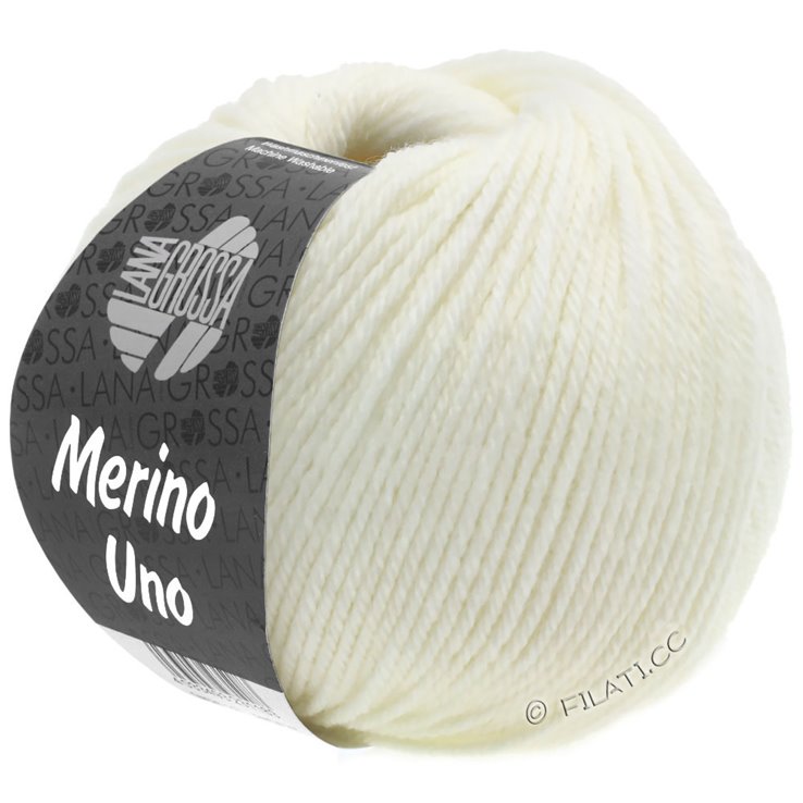 Lana Grossa MERINO UNO | 01-bianco