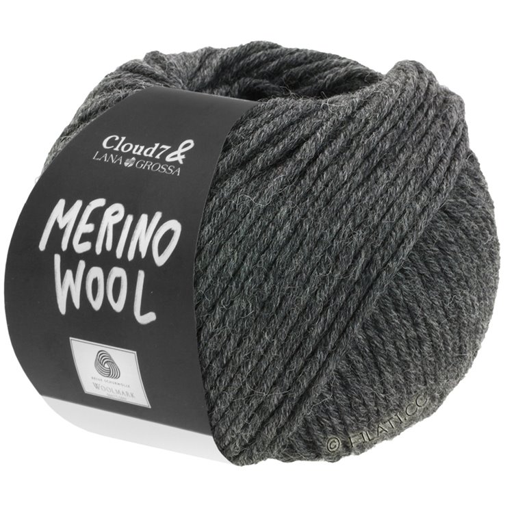 Lana Grossa MERINO WOOL | 004-antracite