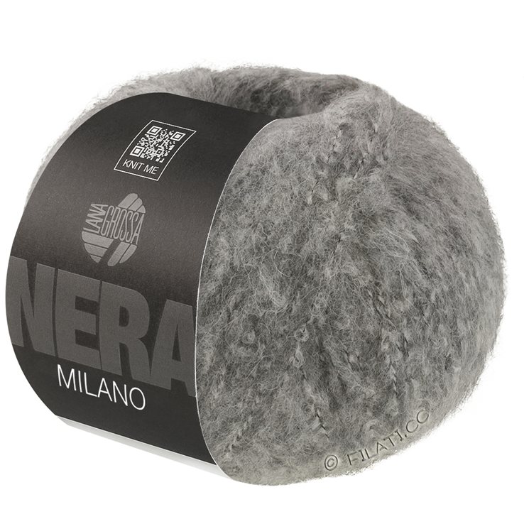 Lana Grossa MILANO (Nera) | 01-grigio puntinato