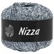 Lana Grossa NIZZA | 05-bianco/jeans/argento