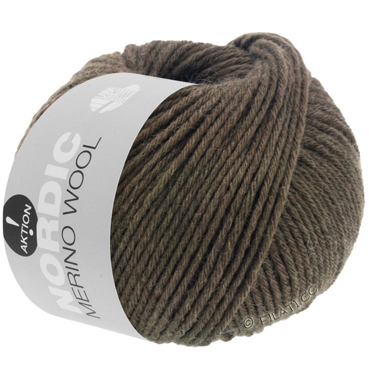 Lana Grossa NORDIC MERINO WOOL Aktion! | 04-marrone scuro