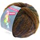 Lana Grossa NORDICO (Ragazza) | 15-marrone rossiccio/marrone scuro/ruggine/bacca