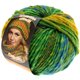 Lana Grossa OLYMPIA Classic | 041-verde giallo/verde turchese/blu/giallo mais/ottanio
