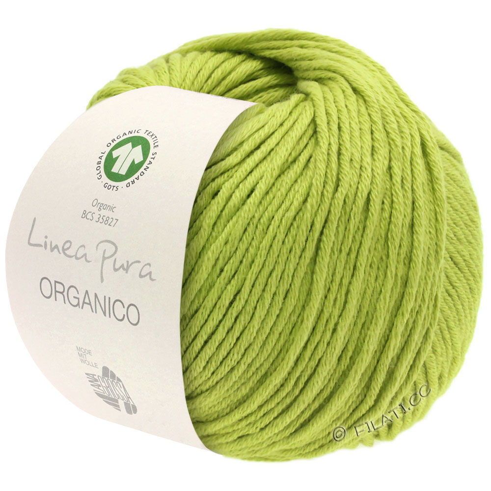 lana Grossa-organico Gots-FB Lana creativo 131 violeta oscuro 50 G
