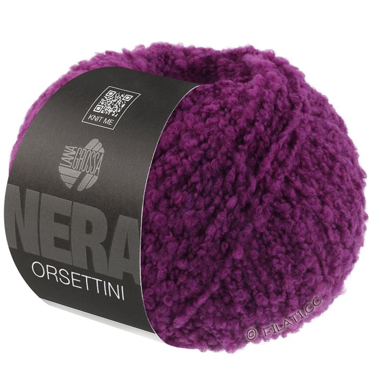 Lana Grossa ORSETTINI (Nera) | 02-viola rosso