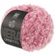 Lana Grossa ORSETTO Moulinè (Nera) | 101-rosa vivo/ecru