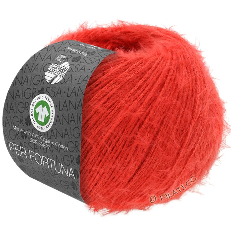 Lana Grossa PER FORTUNA (GOTS) | 02-rosso