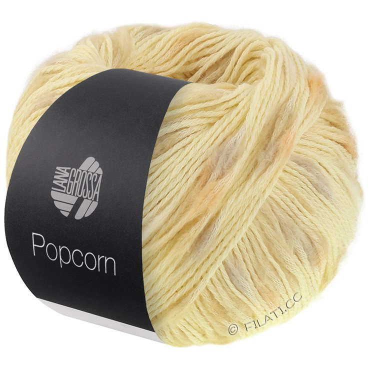 Lana Grossa POPCORN | 01-vaniglia/beige/giallo/arancio