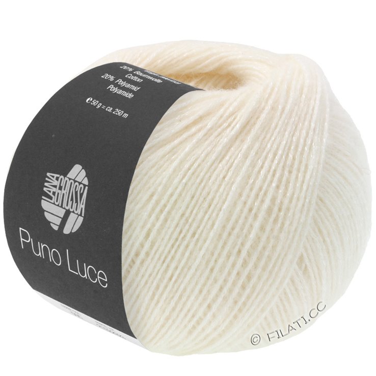 Lana Grossa PUNO LUCE | 01-bianco
