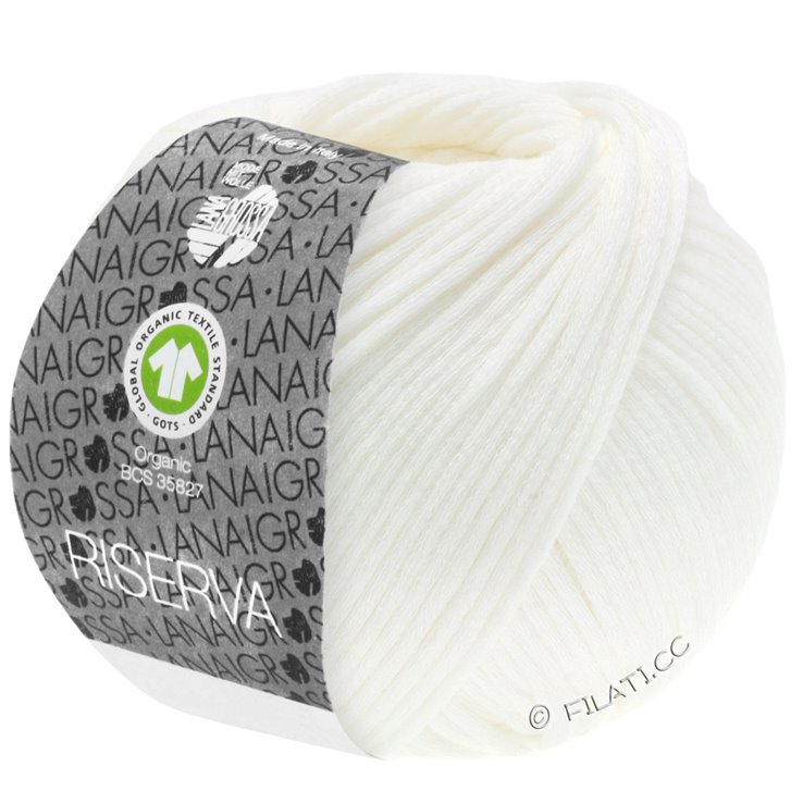 Lana Grossa RISERVA (GOTS) | 01-bianco