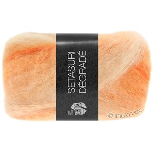 Lana Grossa SETASURI Dégradé | 104-pesca/salmone/arancio