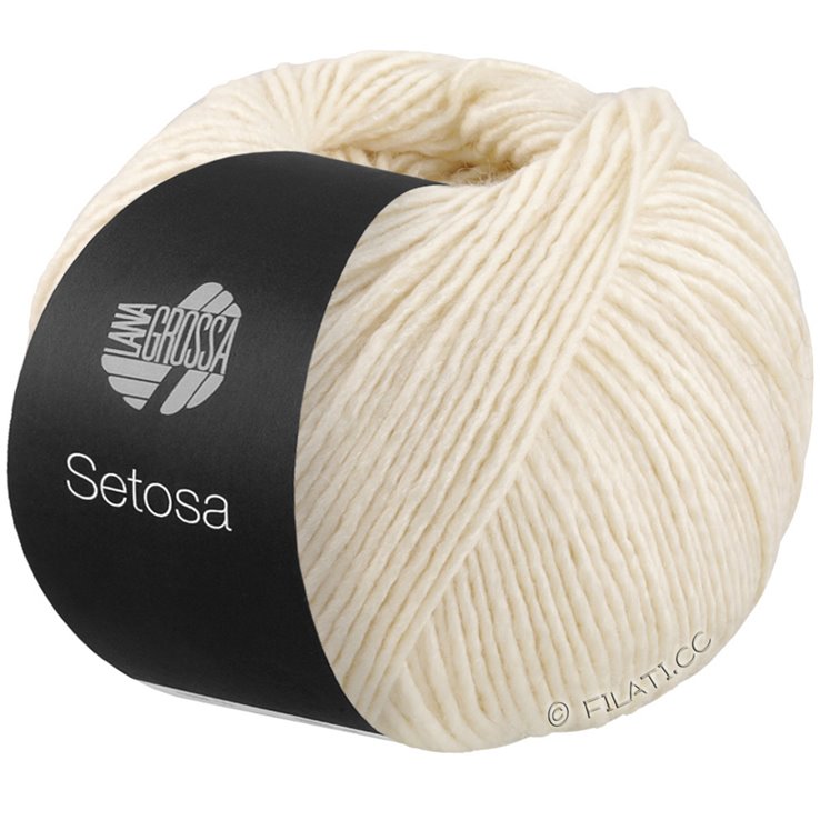 Lana Grossa SETOSA | 01-ecru