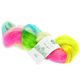 Lana Grossa SILKHAIR Hand-dyed | 601-grigio pallido/rosa pallido/giallo limone/verde giallo/rosa vivo/verde scuro/ciclamino/ottanio