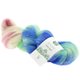 Lana Grossa SILKHAIR Hand-dyed | 602-blu/menta/verde delicata/grigio chiaro/rosa/grigio