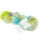 Lana Grossa SILKHAIR Hand-dyed | 607-blu chiaro/bianco/verde giallo/grigio/turchese