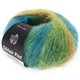 Lana Grossa SILKHAIR Print/Landlust | 303-viola/arancio/verde chiaro/turchese