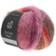 Lana Grossa SILKHAIR Print/Landlust | 373-salmone/ardesia/viola rosso/mora