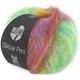 Lana Grossa SILKHAIR PRINT | 421-giallo senape/verde/giada/turchese /bacca/viola
