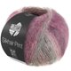 Lana Grossa SILKHAIR PRINT | 436-taupe/verde menta/beige chiaro/ciclamino/borgogna