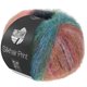 Lana Grossa SILKHAIR PRINT | 438-rosso chiaro/blu turchese/blu violetto/verde/grigio