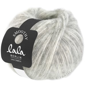 Lana Grossa SMOOTHY (lala BERLIN) | 09-ecru/grigio chiaro
