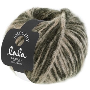Lana Grossa SMOOTHY (lala BERLIN) | 11-antracite/taupe