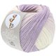 Lana Grossa SOFT COTTON Dégradé | 117-ecru/porpora delicata/lilla