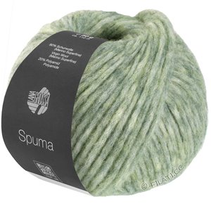 Lana Grossa SPUMA | 11-verde grigio