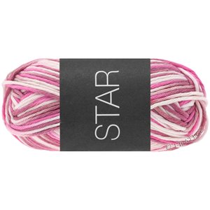 Lana Grossa STAR Print | 350-rosa delicata/rosa perlato/rosa vivo/rosa antico