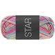 Lana Grossa STAR Print | 353-turchese  /rosa vivo/arancio salmone/viola