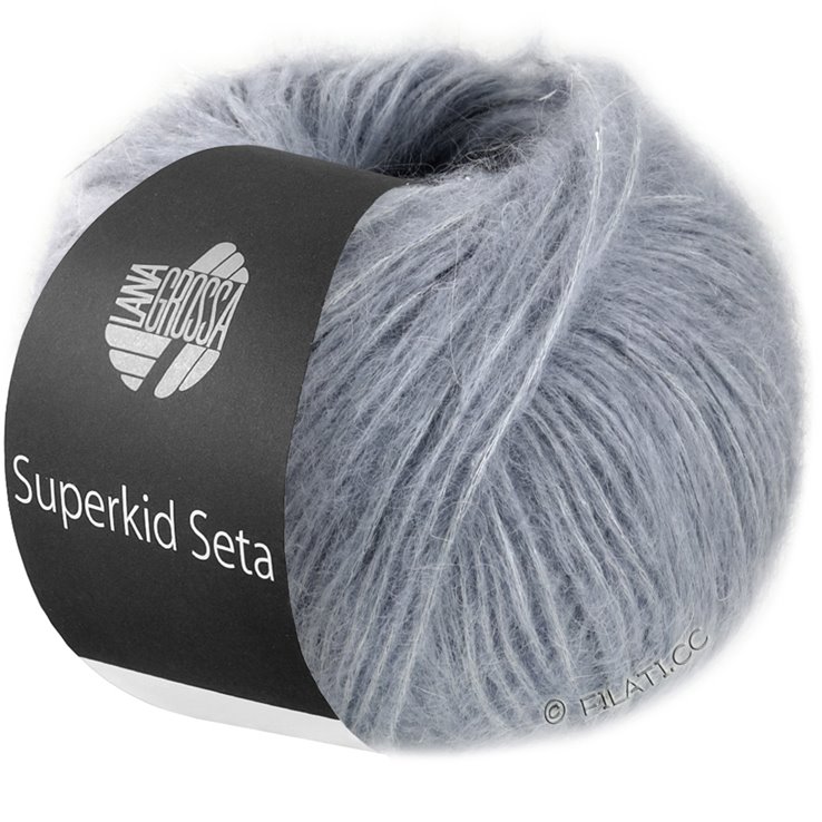 Lana Grossa SUPERKID SETA | 002-grigio chiaro