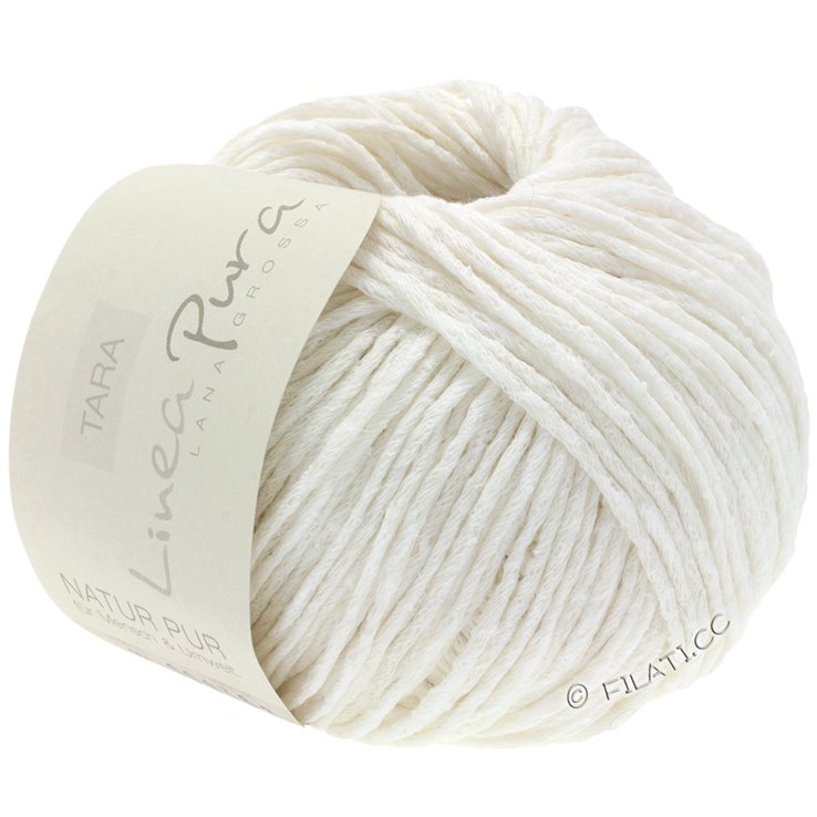 Lana Grossa TARA (Linea Pura) | 001-bianco