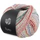 Lana Grossa TORTO | 04-grigio chiaro/jeans/rosa/terracotta/giallo pallido