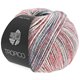 Lana Grossa TROPICO | 09-rosso grigio/rosso chiaro/ecru/jeans