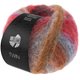Lana Grossa TWIN 25g | 107-rosso/rosa vivo/blu chiaro/grigio blu/ruggine/cammello