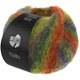 Lana Grossa TWIN 25g | 108-verde scuro/verde chiaro/verde grigio/rosso/rosso scuro/blu violetto