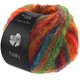 Lana Grossa TWIN 50g | 202-verde chiaro/verde scuro/rosso/arancio/rosso scuro/marrone scuro