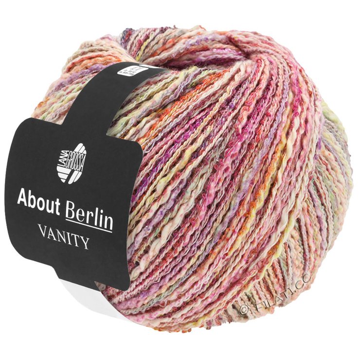 Lana Grossa VANITY (ABOUT BERLIN) | 01-rosa/lilla/verde grigio variopinto