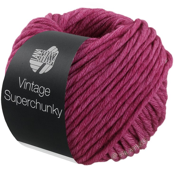 Lana Grossa Vintage Superchuncky | 501-rosso vino