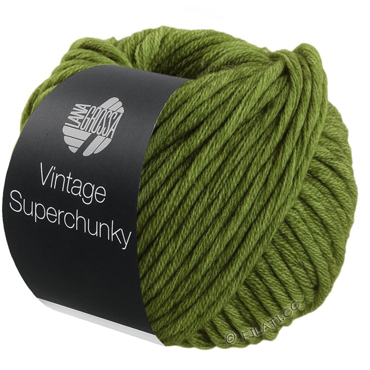 Lana Grossa Vintage Superchuncky | 507-mela verde
