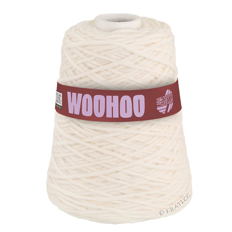Lana Grossa WOOHOO 200g | 01-ecru