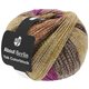 Lana Grossa MEILENWEIT 100g Yak Colorblock (ABOUT BERLIN) | 641-fucsia/beige rosato/ruggine/giallo/marrone scuro/grigio puntinato