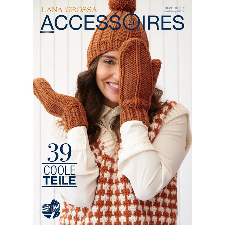 Lana Grossa Lana Grossa ACCESSOIRES No. 21 - Rivista tedesca + istruzioni in inglese