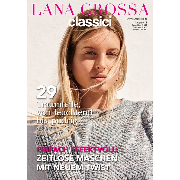 Lana Grossa CLASSICI No. 18 - Istruzioni in inglese