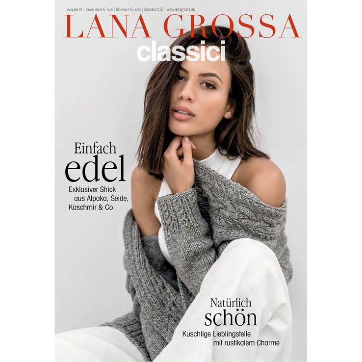 Lana Grossa CLASSICI No. 19 - Istruzioni in inglese