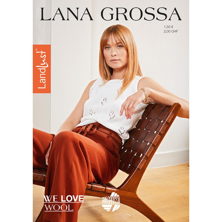 Lana Grossa LANDLUST FLYER 2023 - Rivista tedesca