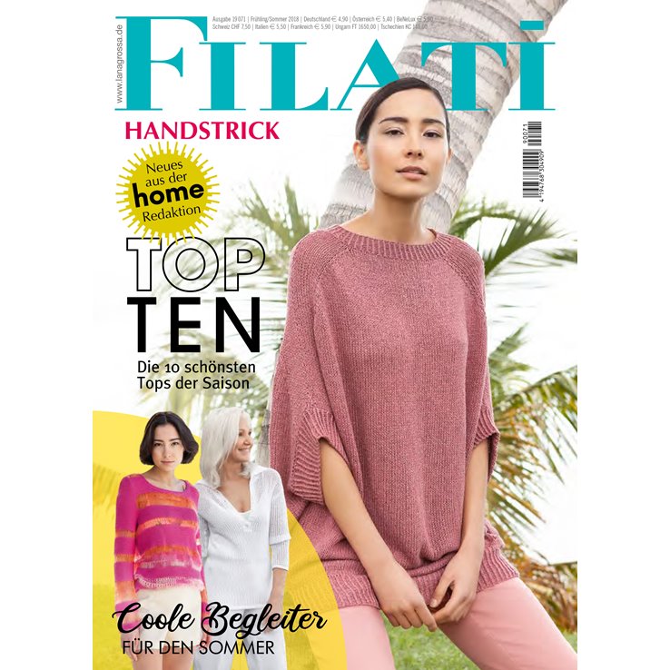 Lana Grossa FILATI Handstrick No. 71 - Knitting instructions (EN)