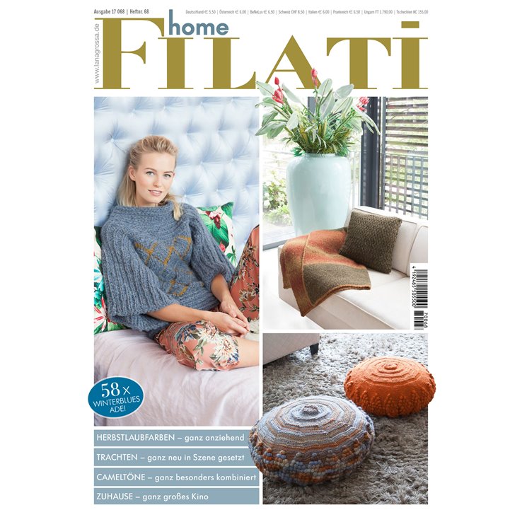 Lana Grossa FILATI Handstrick No. 68 (Home) - Knitting instructions (EN)